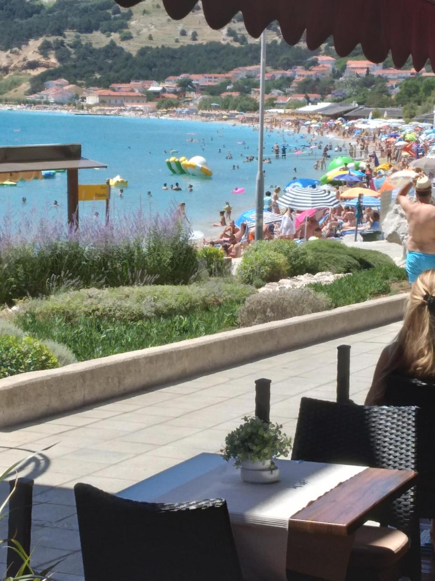 Apartmani Baska S Pogledom Na More Kültér fotó
