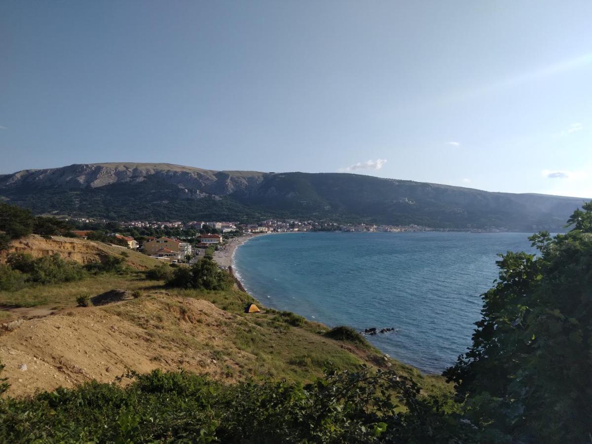 Apartmani Baska S Pogledom Na More Kültér fotó