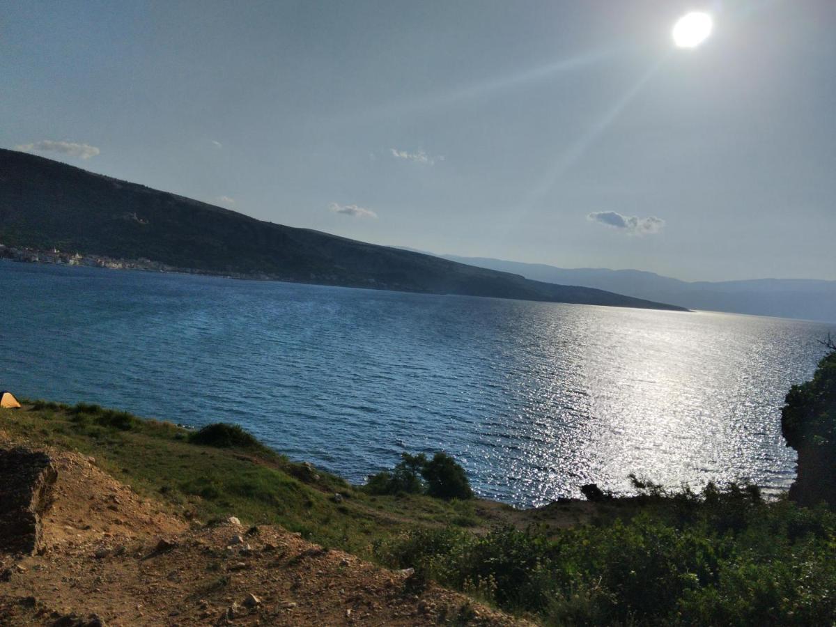 Apartmani Baska S Pogledom Na More Kültér fotó