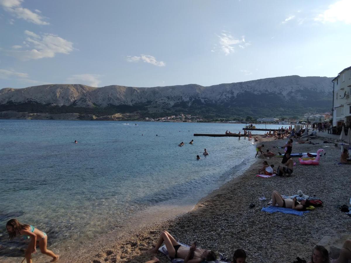 Apartmani Baska S Pogledom Na More Kültér fotó