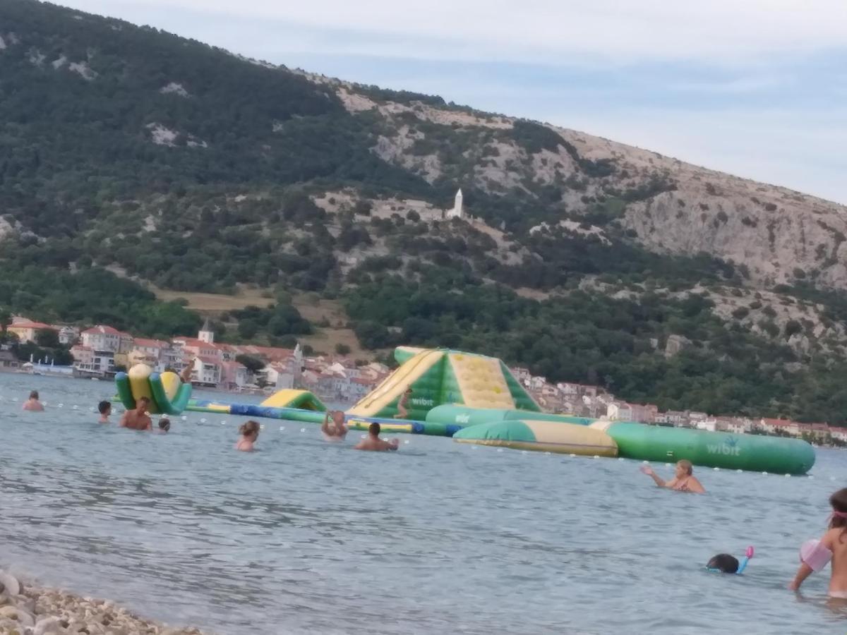 Apartmani Baska S Pogledom Na More Kültér fotó