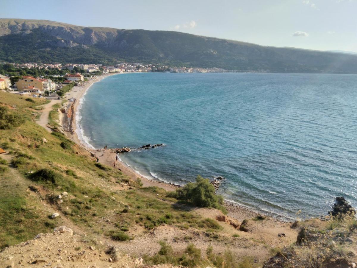 Apartmani Baska S Pogledom Na More Kültér fotó