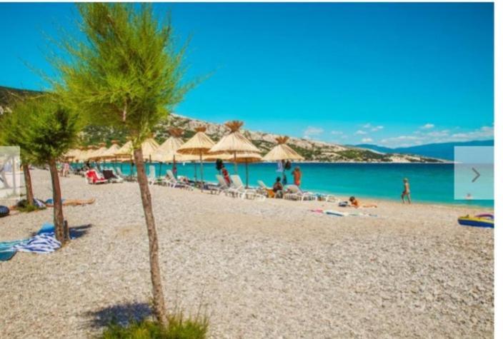 Apartmani Baska S Pogledom Na More Kültér fotó