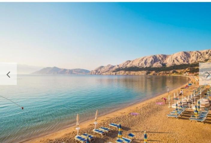 Apartmani Baska S Pogledom Na More Kültér fotó