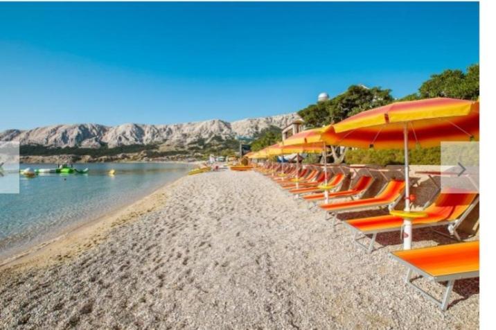 Apartmani Baska S Pogledom Na More Kültér fotó