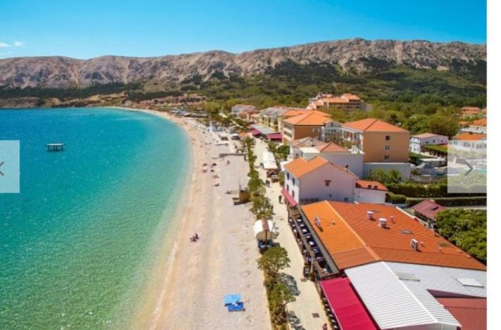 Apartmani Baska S Pogledom Na More Kültér fotó