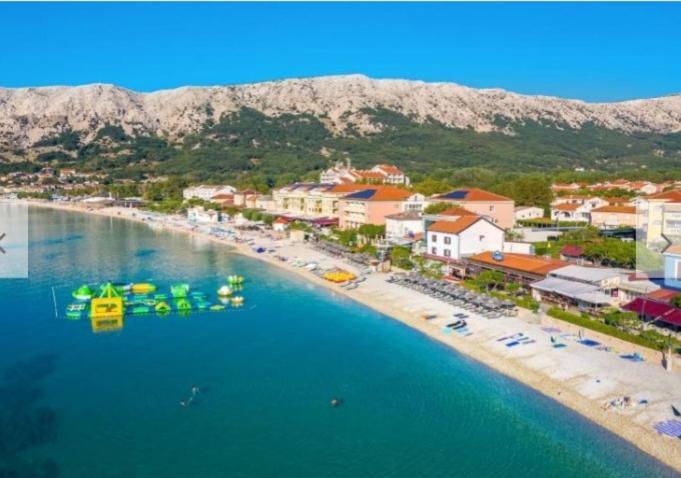 Apartmani Baska S Pogledom Na More Kültér fotó