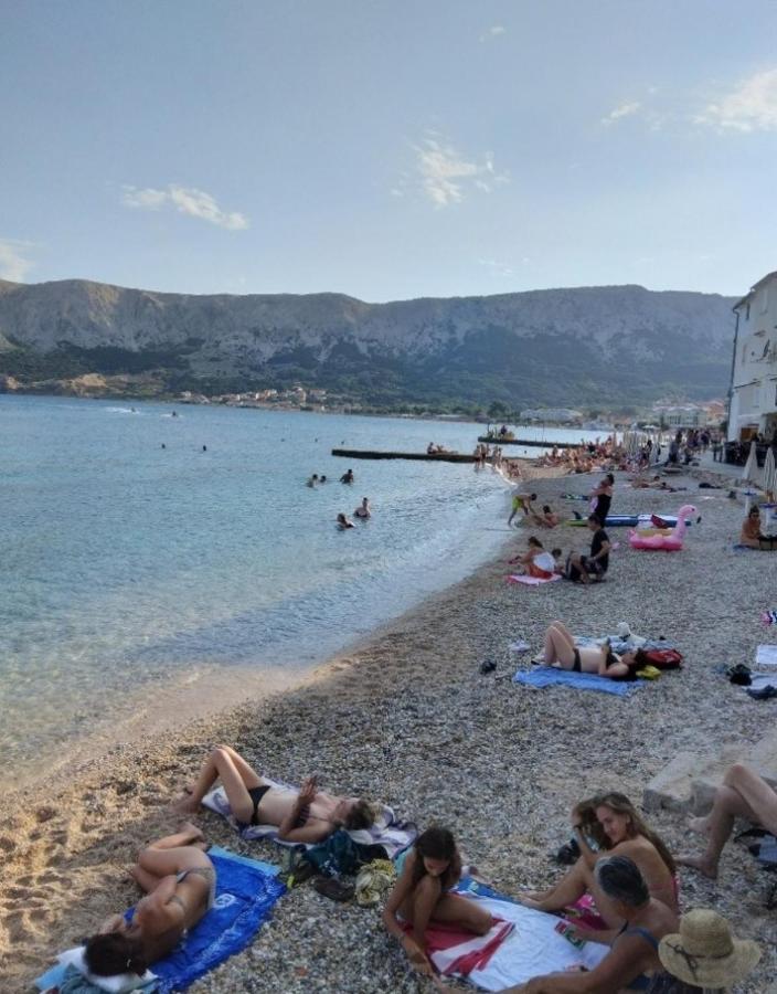 Apartmani Baska S Pogledom Na More Kültér fotó