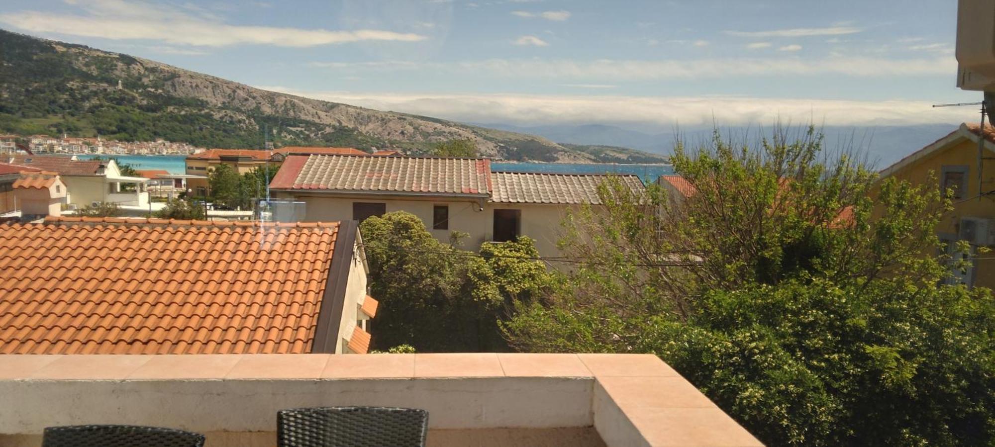 Apartmani Baska S Pogledom Na More Kültér fotó
